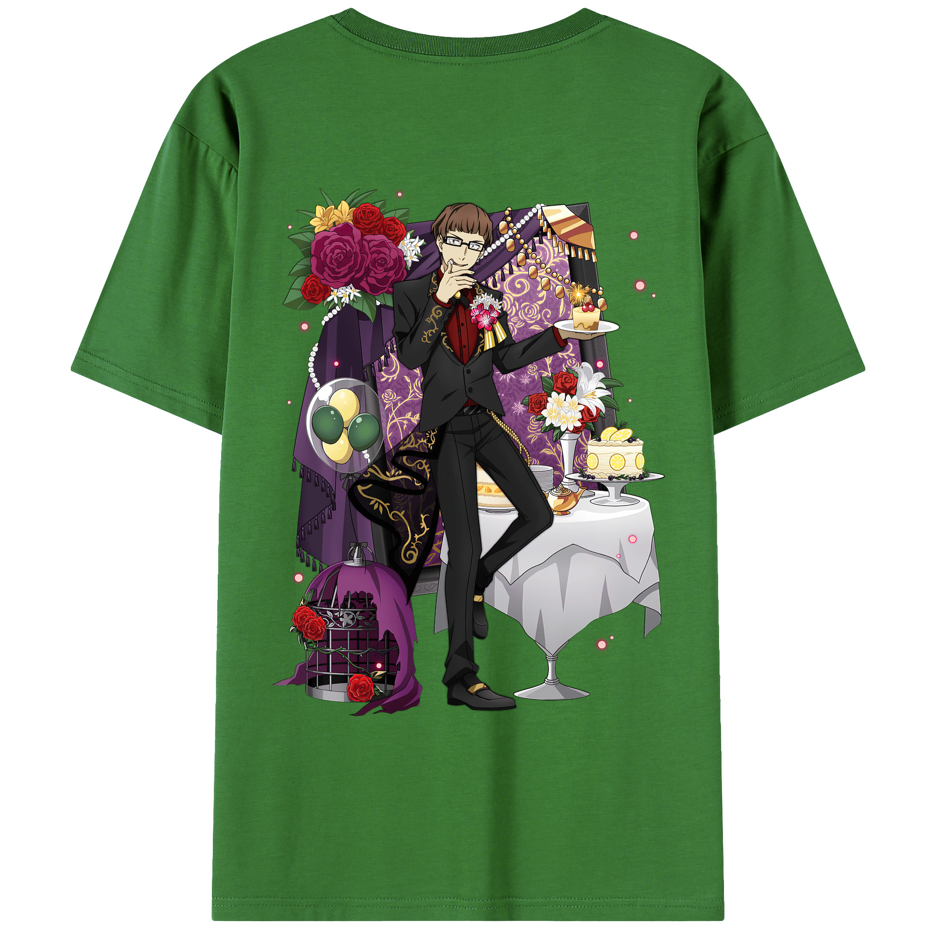 （画像用） 文豪ストレイドッグス Bungo Stray Dogs レディース半袖Tシャツ(バックプリント)